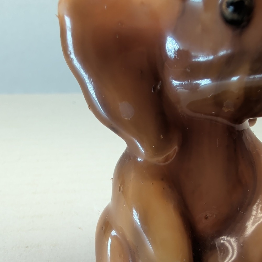 Lot of 5 Vintage Elephant Shaped Novelty Decorative Candle Wax Figurine - Picture 13 of 16